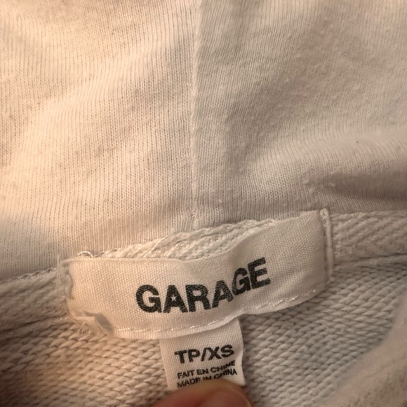 Garage cropped zip up - Picture 2 of 2